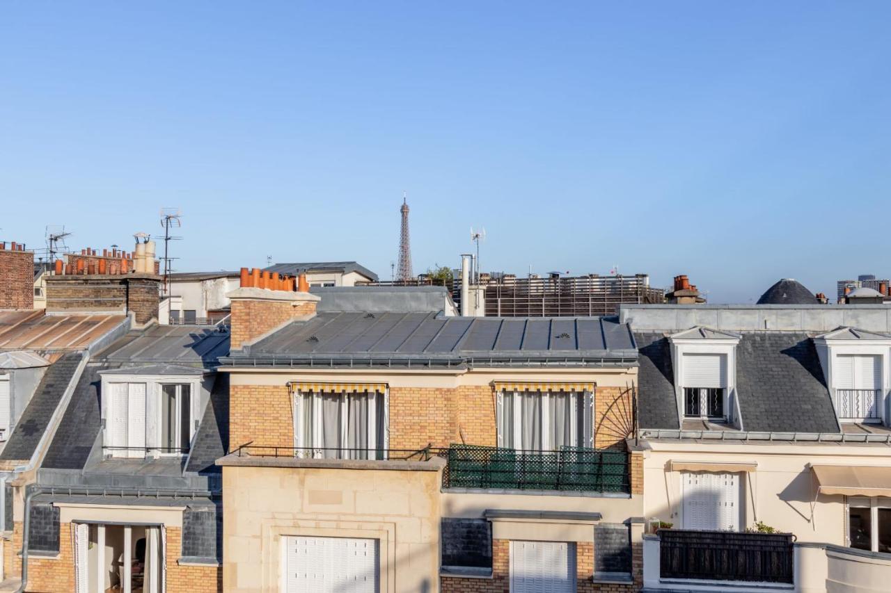 Guestready - Appartement Terrasse Vue Tour Eiffel Παρίσι Εξωτερικό φωτογραφία